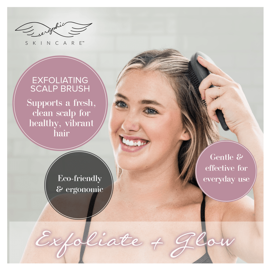 Exfoliating Scalp Brush - Seraphic Skincare