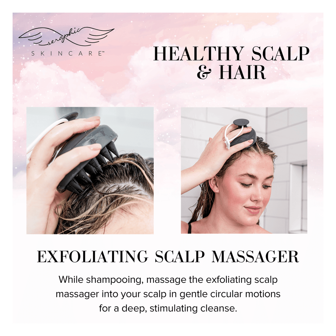 Exfoliating Scalp Massager - Seraphic Skincare