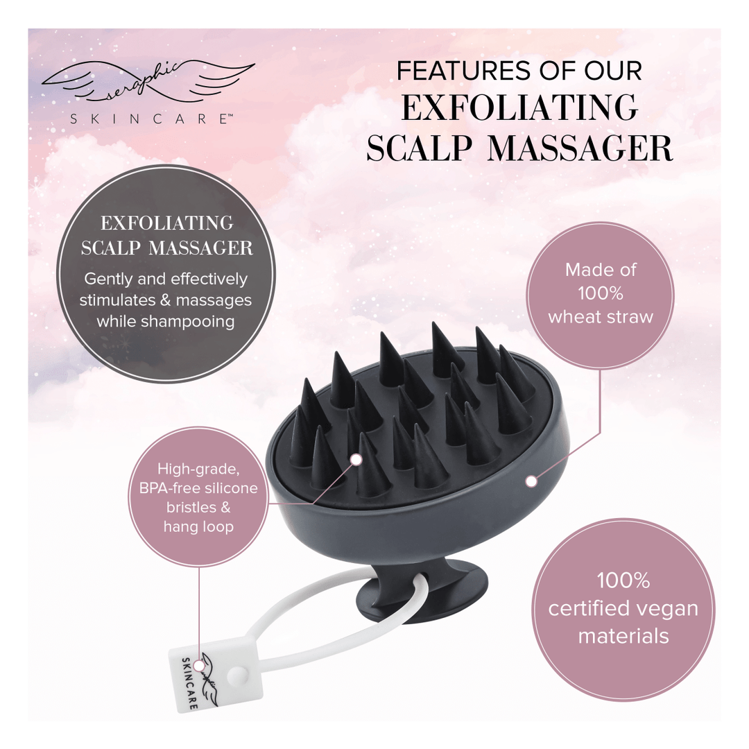 Exfoliating Scalp Massager - Seraphic Skincare