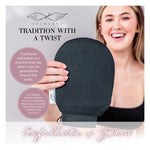 Charger l'image dans la visionneuse de galerie, Gentle, Medium & Deep Premium Exfoliating Mitts - Seraphic Skincare