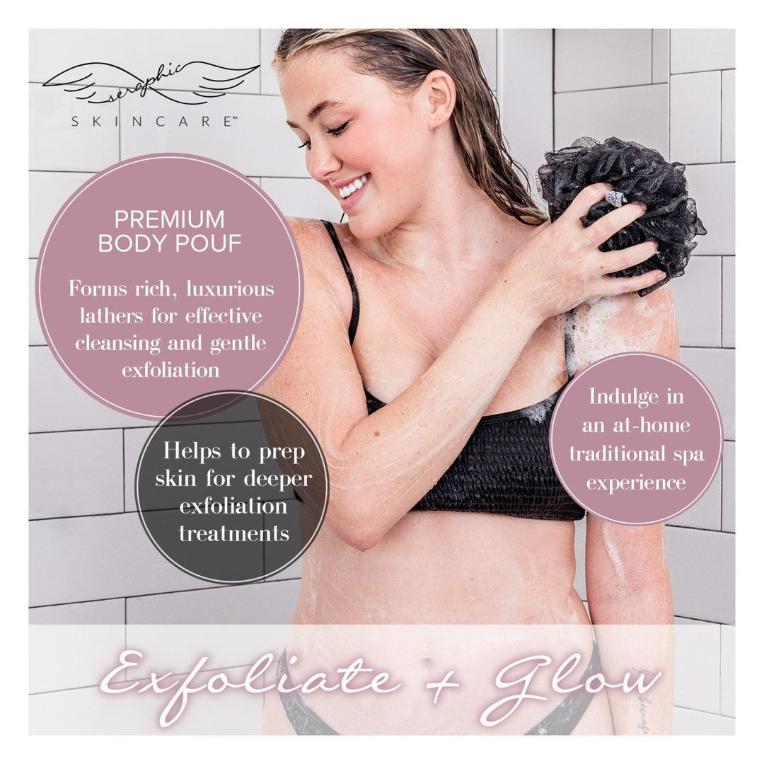 Premium Body Pouf - Seraphic Skincare