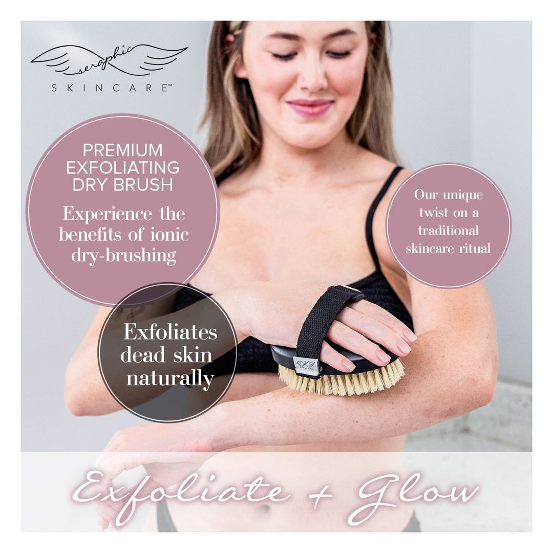 Premium Exfoliating Dry Brush - Seraphic Skincare
