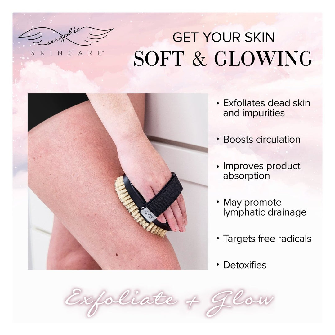 Premium Exfoliating Dry Brush - Seraphic Skincare