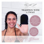 Cargar imagen en el visor de la Galería, Premium Exfoliating Facial Mitt - Seraphic Skincare