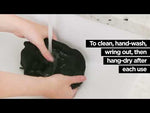 Charger et lire la vidéo dans la visionneuse de galerie, Gant exfoliant double couche de qualité supérieure