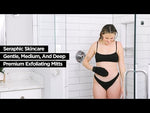 Charger et lire la vidéo dans la visionneuse de galerie, Gant exfoliant premium en profondeur