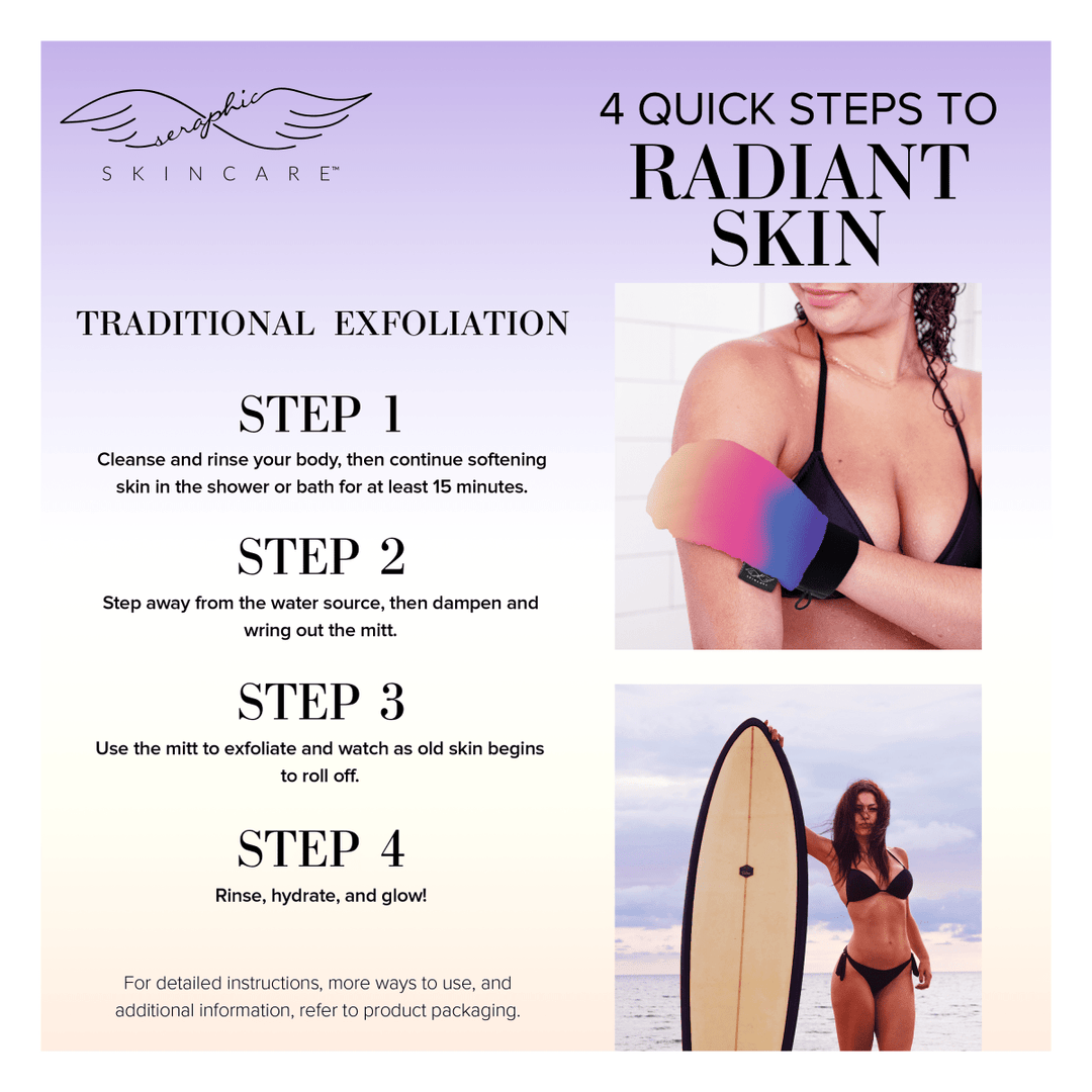 Summer Glow Exfoliating Mitt - Seraphic Skincare
