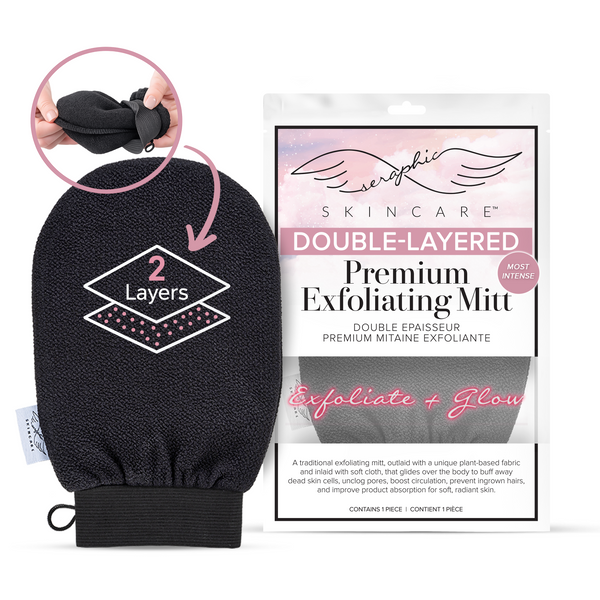 Double-Layered Premium Exfoliating Mitt