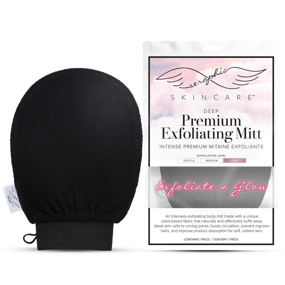 Deep Premium Exfoliating Mitt - Seraphic Skincare