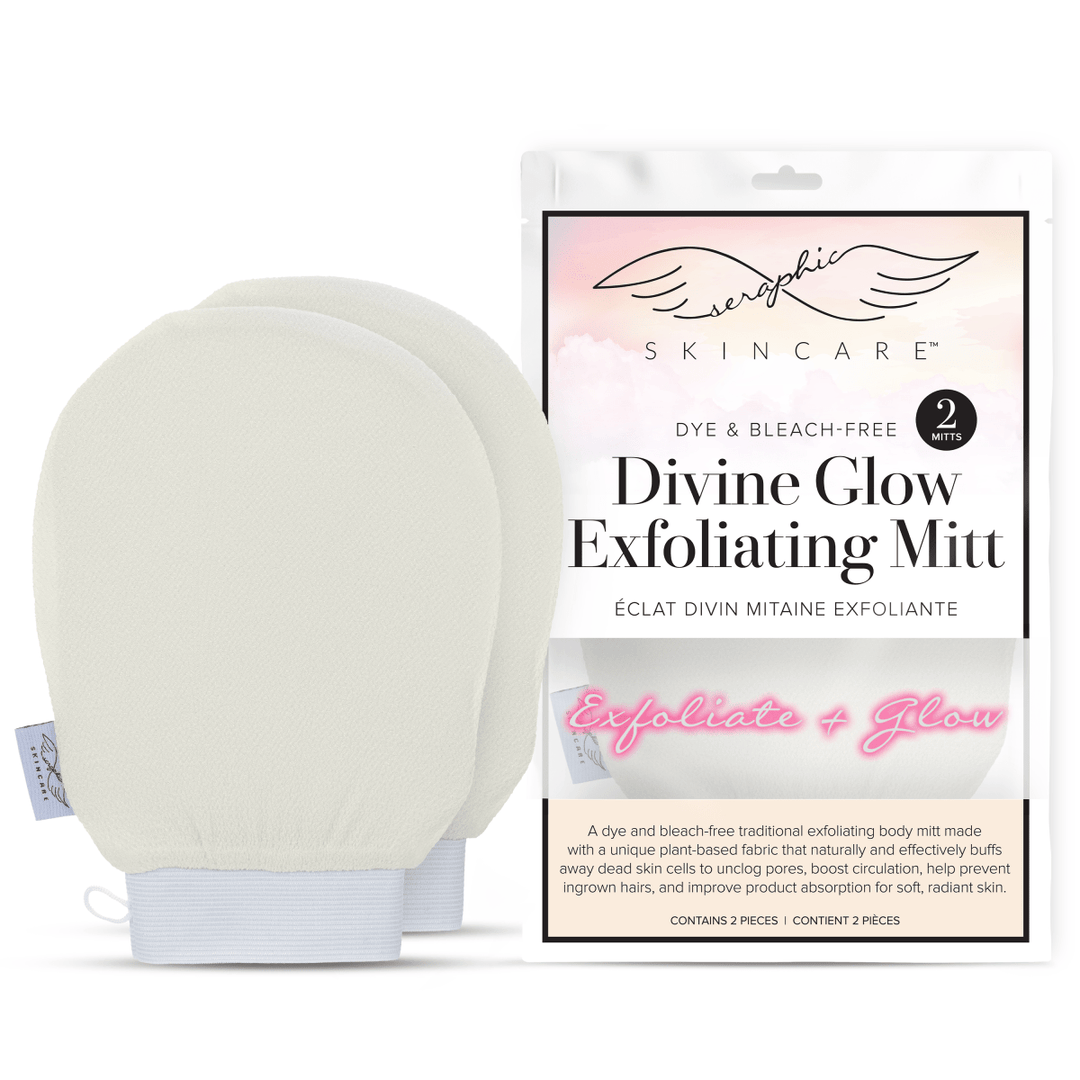 Divine Glow Exfoliating Mitt - Seraphic Skincare