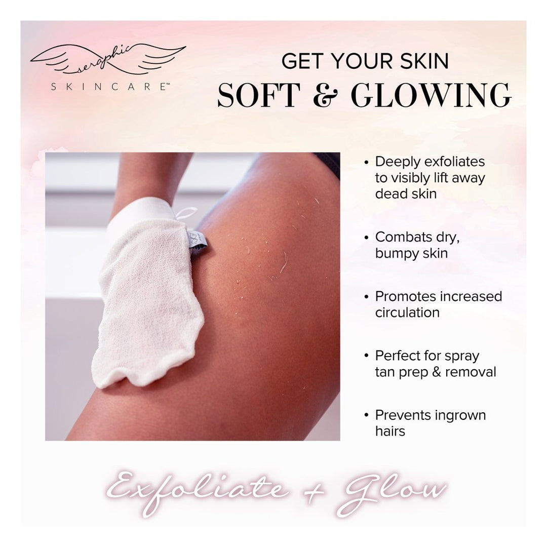 Divine Glow Exfoliating Mitt - Seraphic Skincare