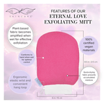 Cargar imagen en el visor de la Galería, Eternal Love Exfoliating Mitt - Seraphic Skincare
