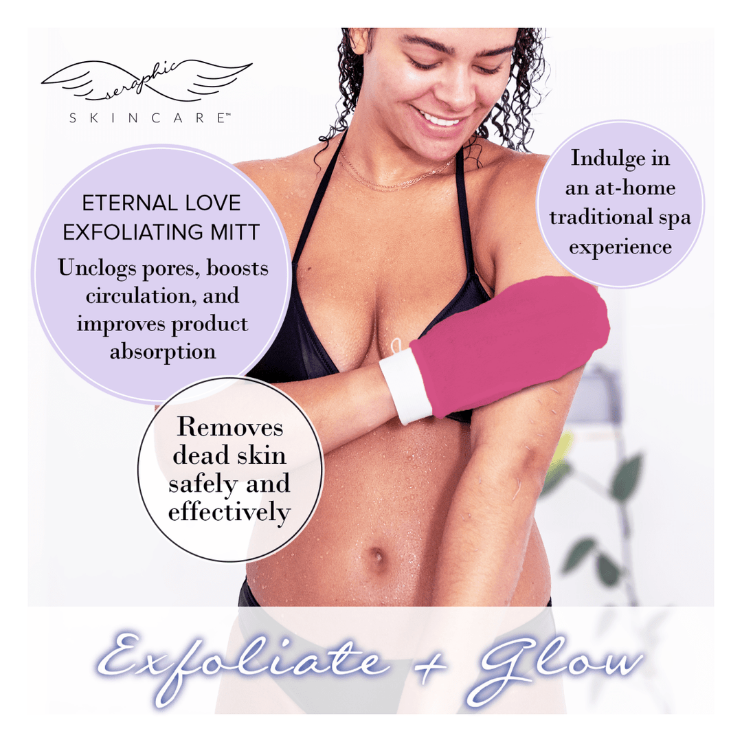 Eternal Love Exfoliating Mitt - Seraphic Skincare