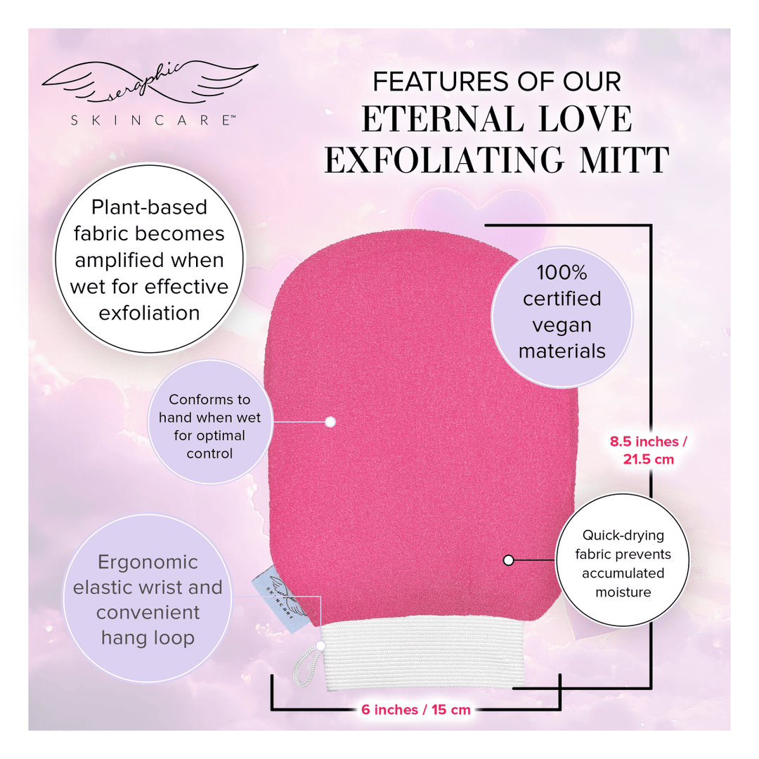 Eternal Love Exfoliating Mitt - Seraphic Skincare