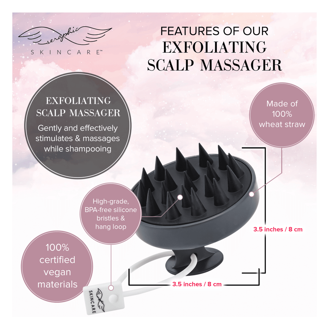 Exfoliating Scalp Massager - Seraphic Skincare