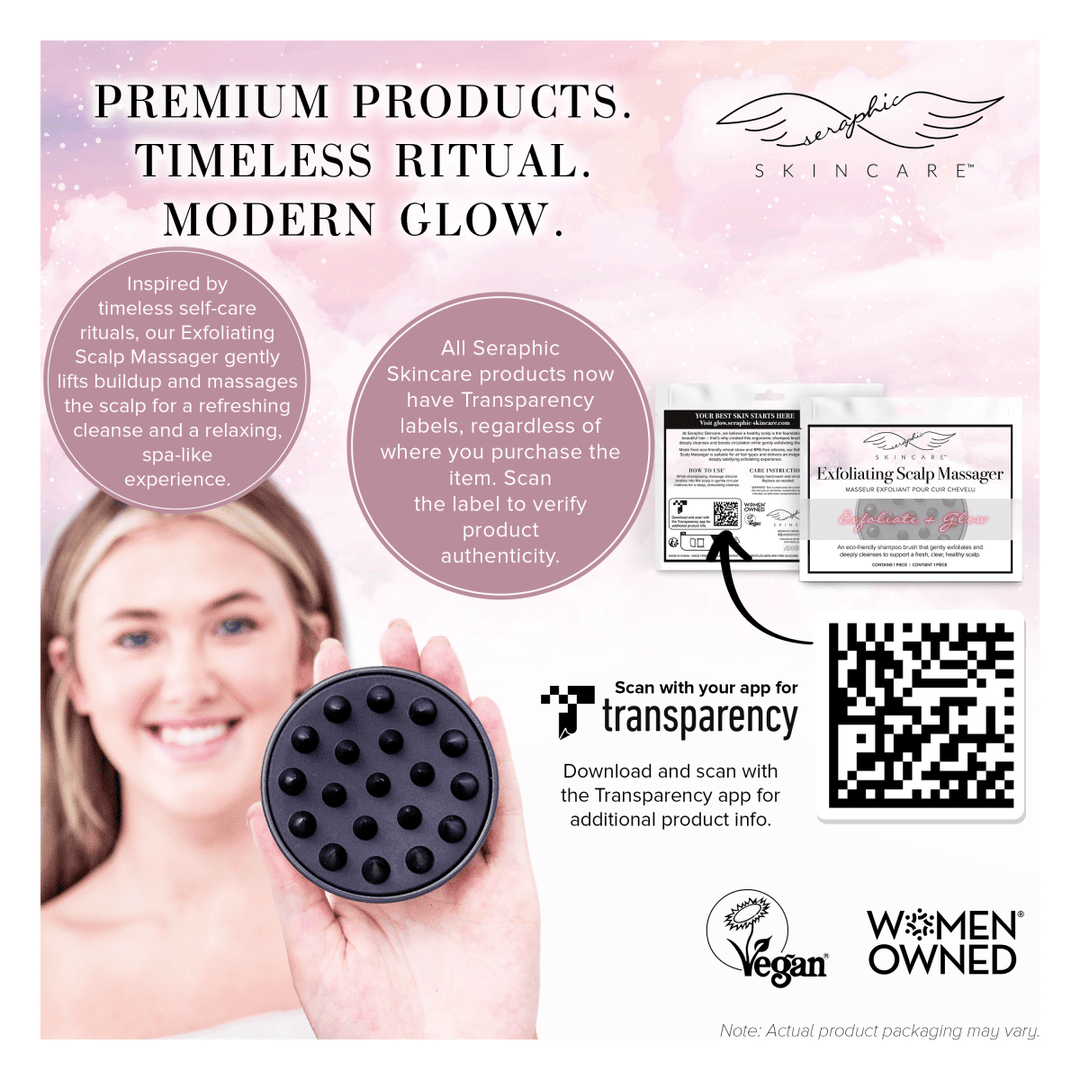 Exfoliating Scalp Massager - Seraphic Skincare