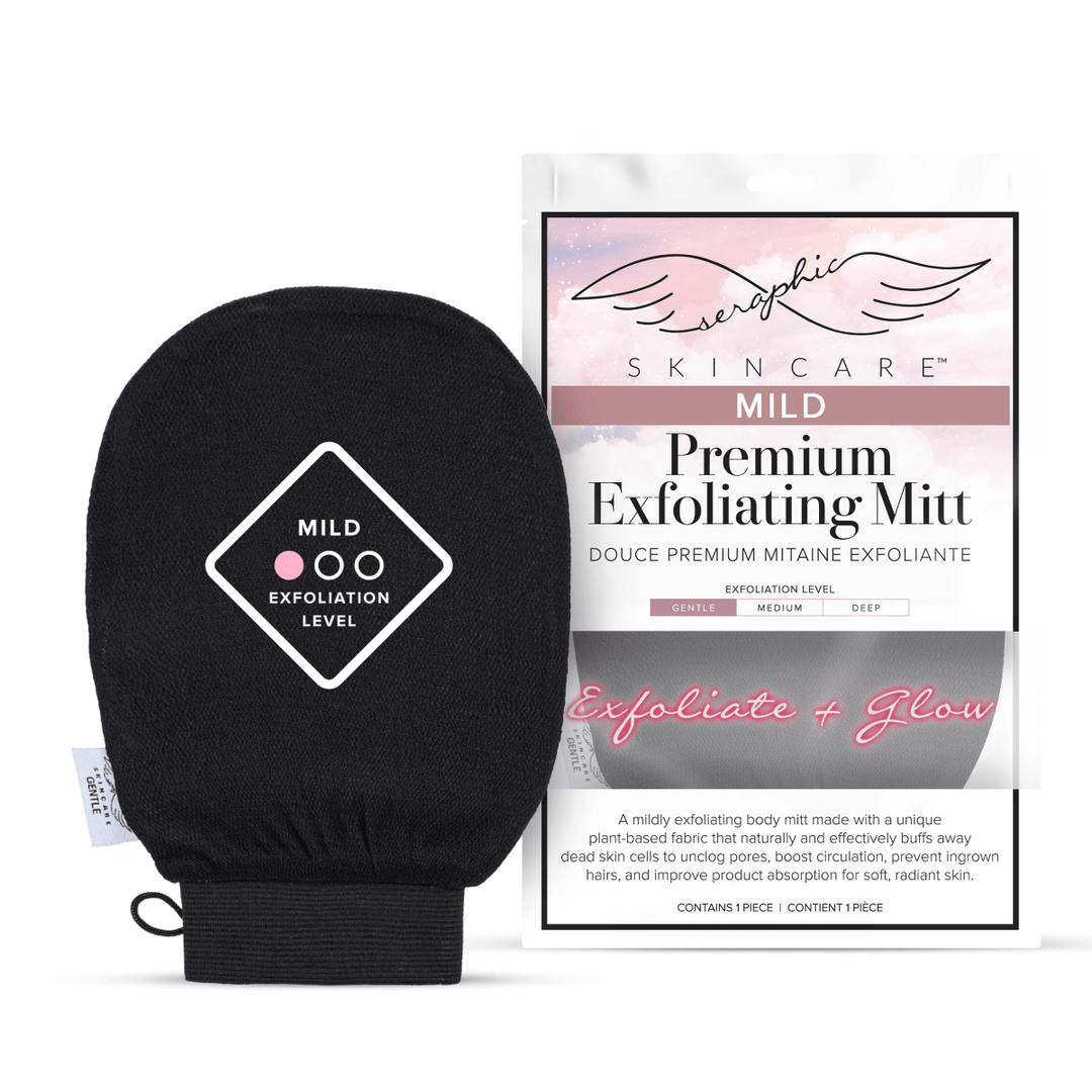 Gentle Premium Exfoliating Mitt - Seraphic Skincare