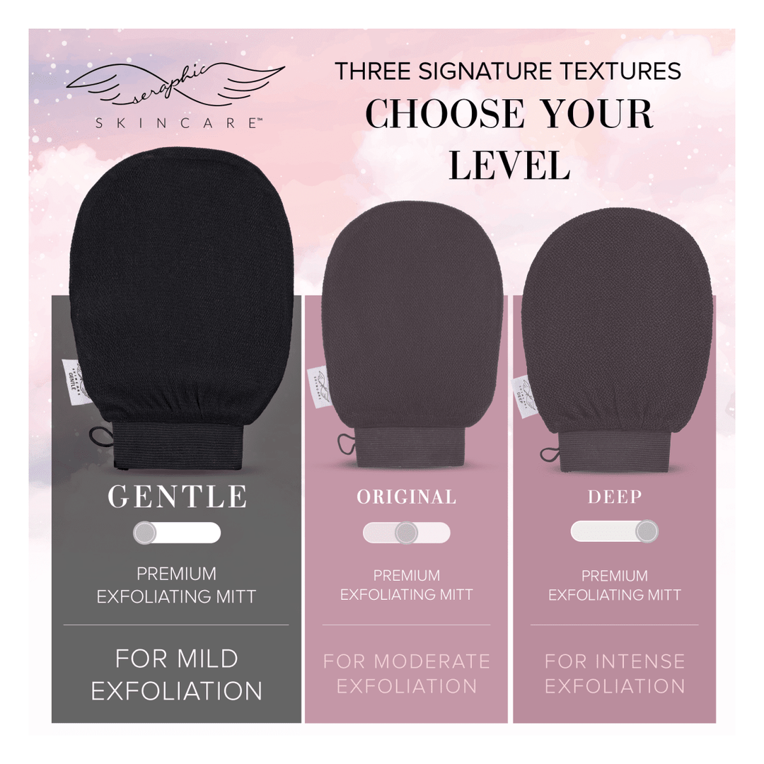 exfoliating glove guide