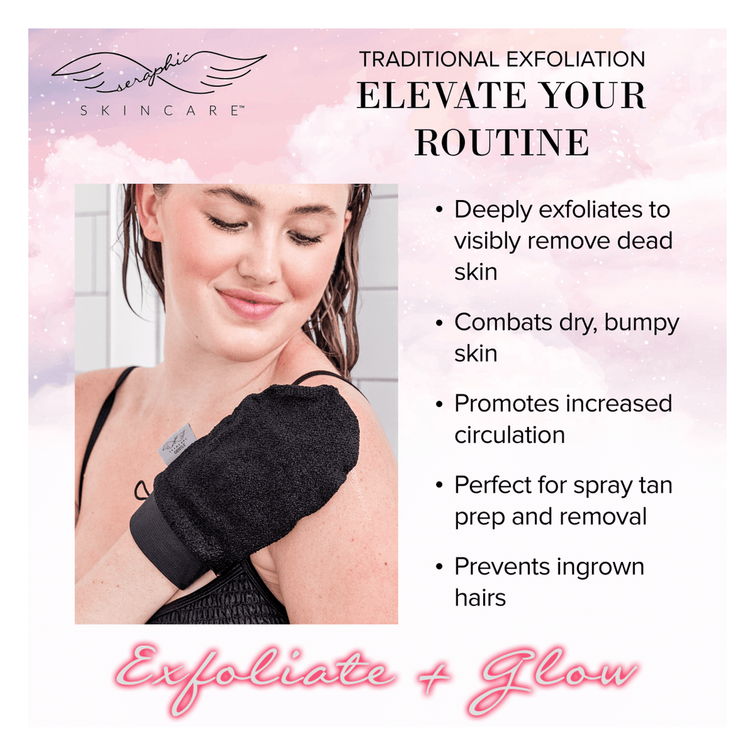  Exfoliating Mitt  Routine