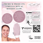 Load image into Gallery viewer, Light Pink Premium Exfoliating Mitt - Seraphic Skincare
