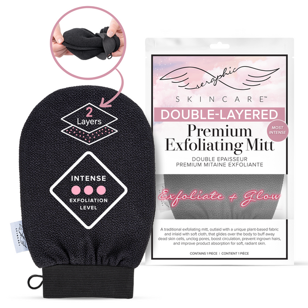 Double-Layered Premium Exfoliating Mitt