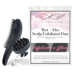 Load image into Gallery viewer, Wet + Dry Scalp Exfoliator Duo
