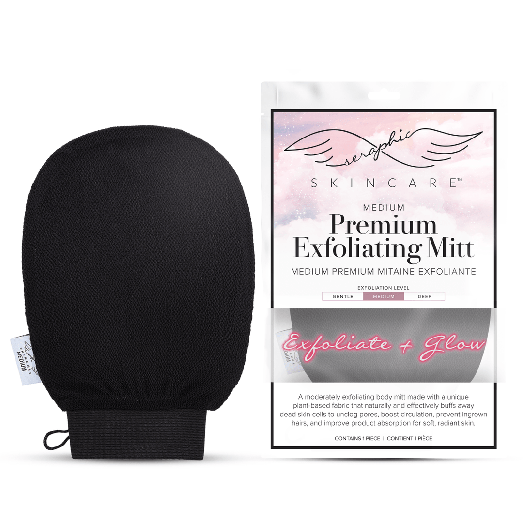 Medium Premium Exfoliating Mitt - Seraphic Skincare