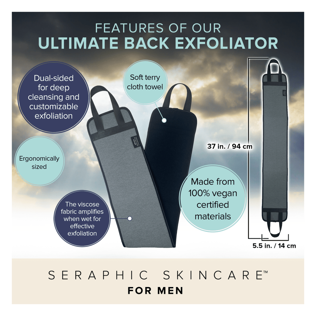 Men's Ultimate Back Exfoliator - Seraphic Skincare