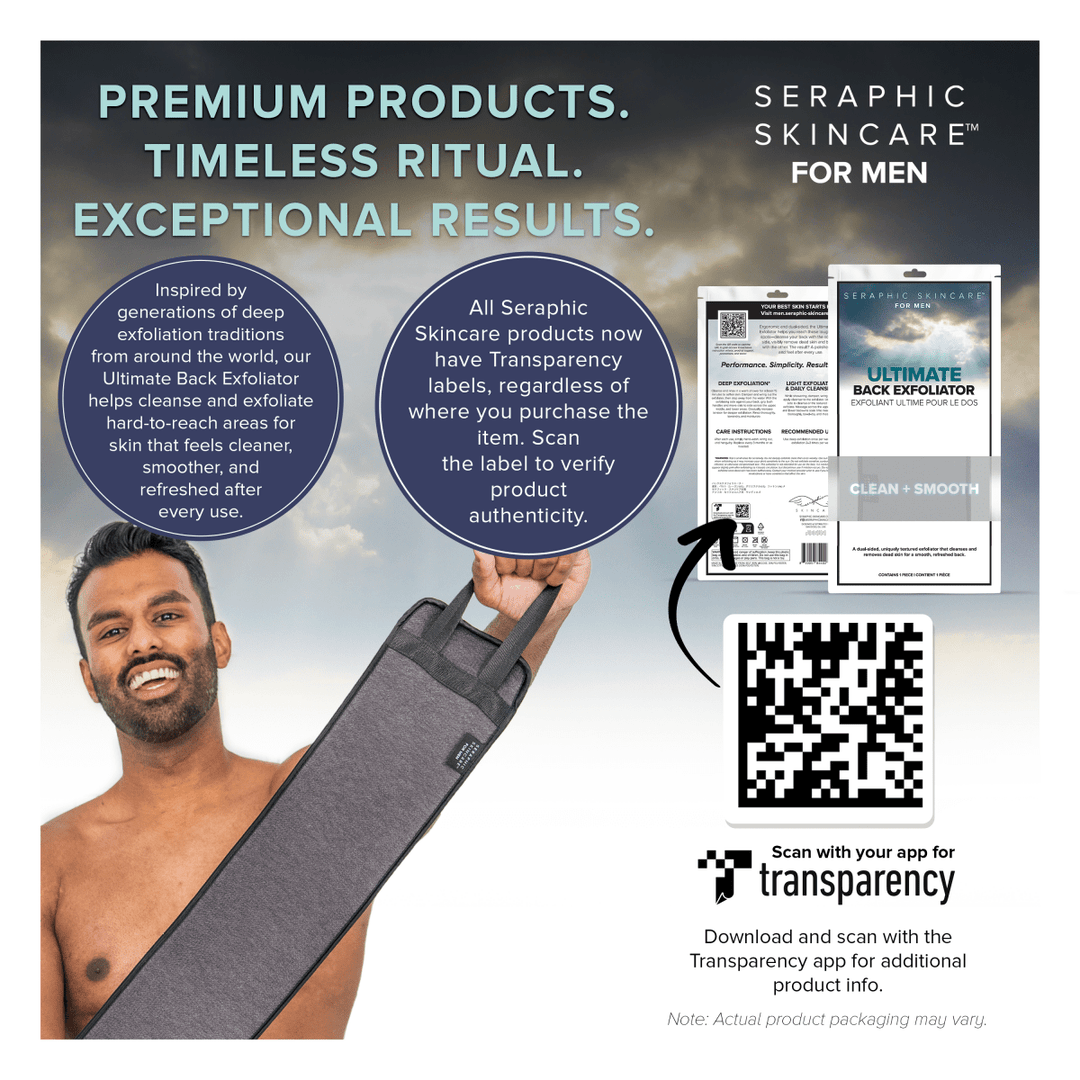 Men's Ultimate Back Exfoliator - Seraphic Skincare