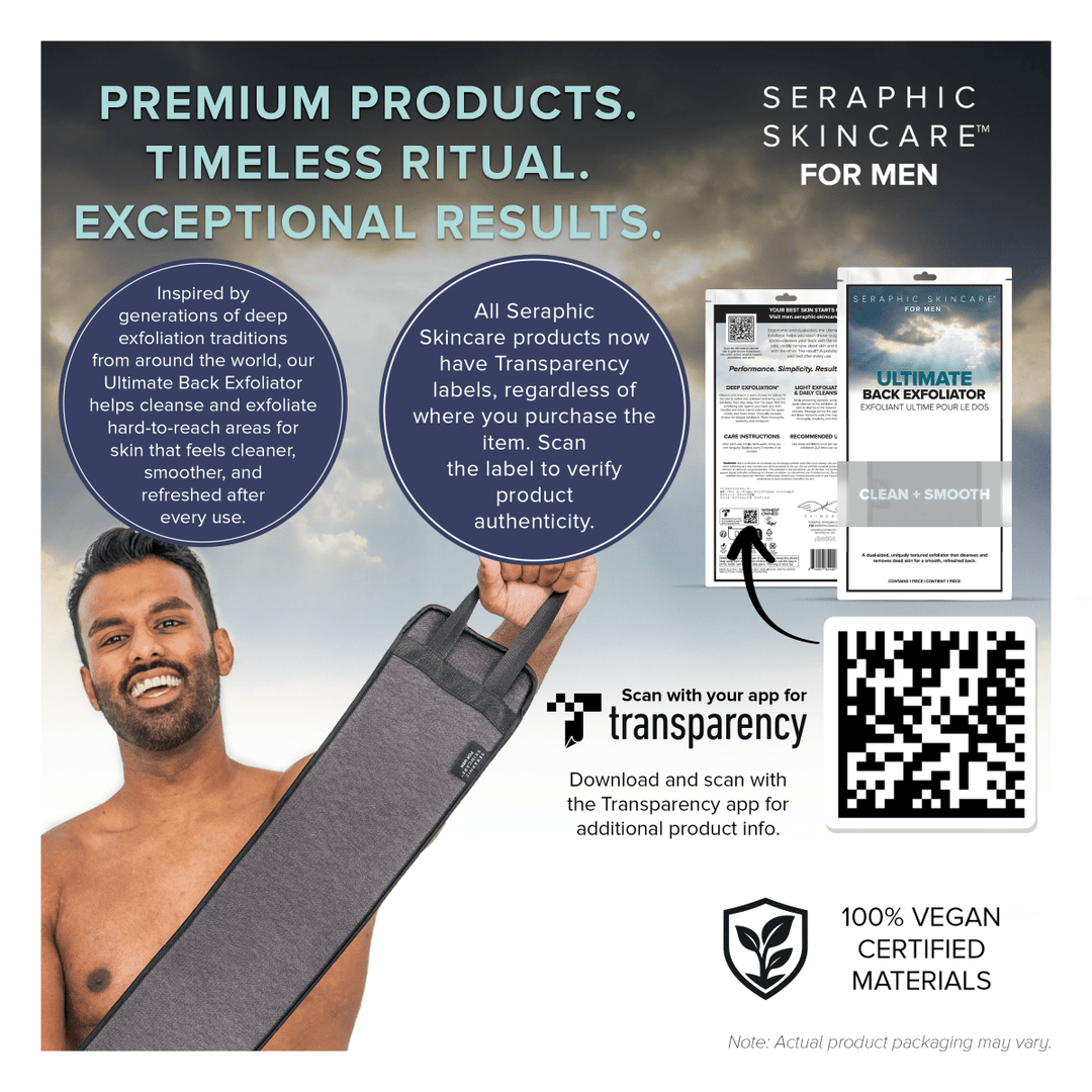 Men's Ultimate Back Exfoliator - Seraphic Skincare