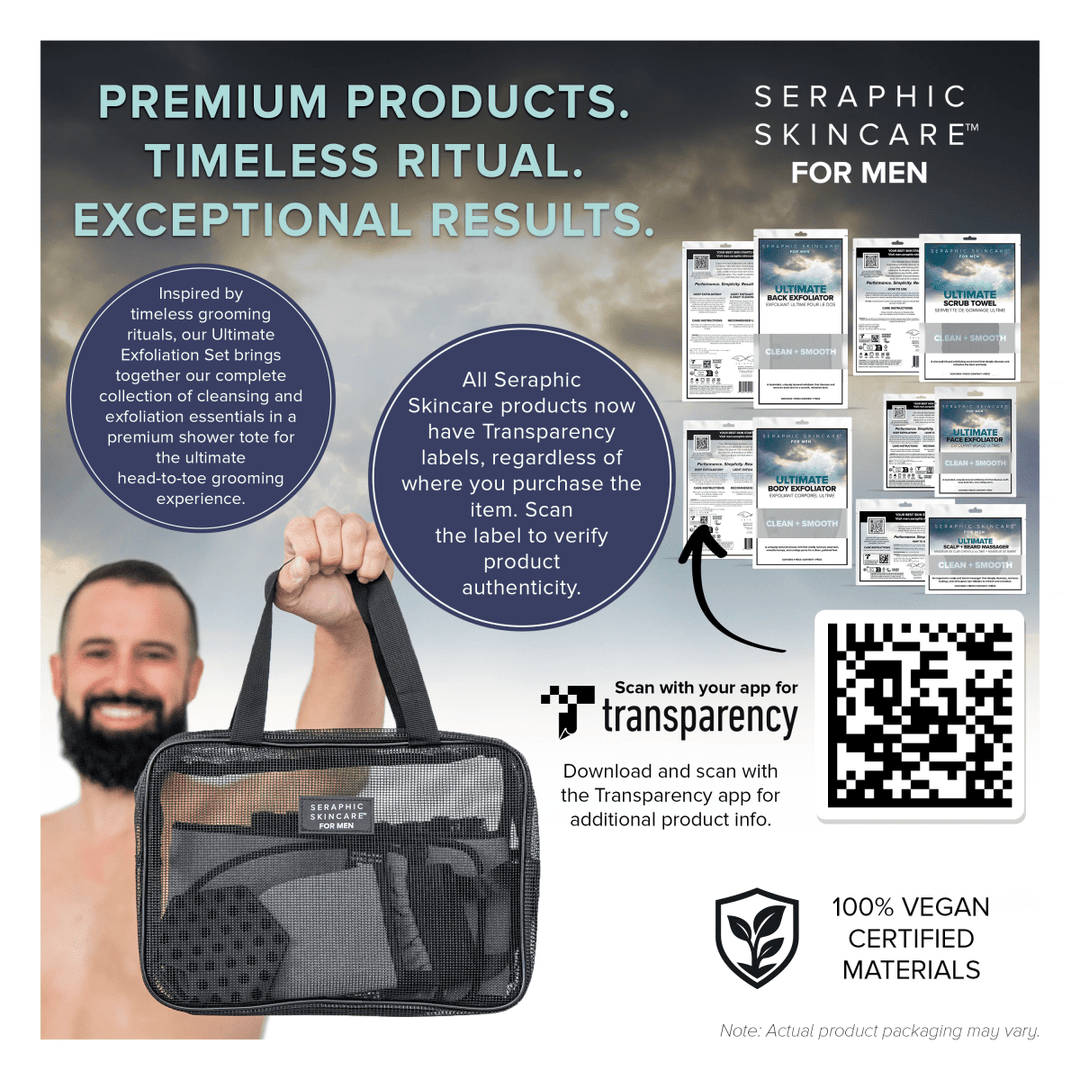 Men's Ultimate Exfoliation Set - Seraphic Skincare