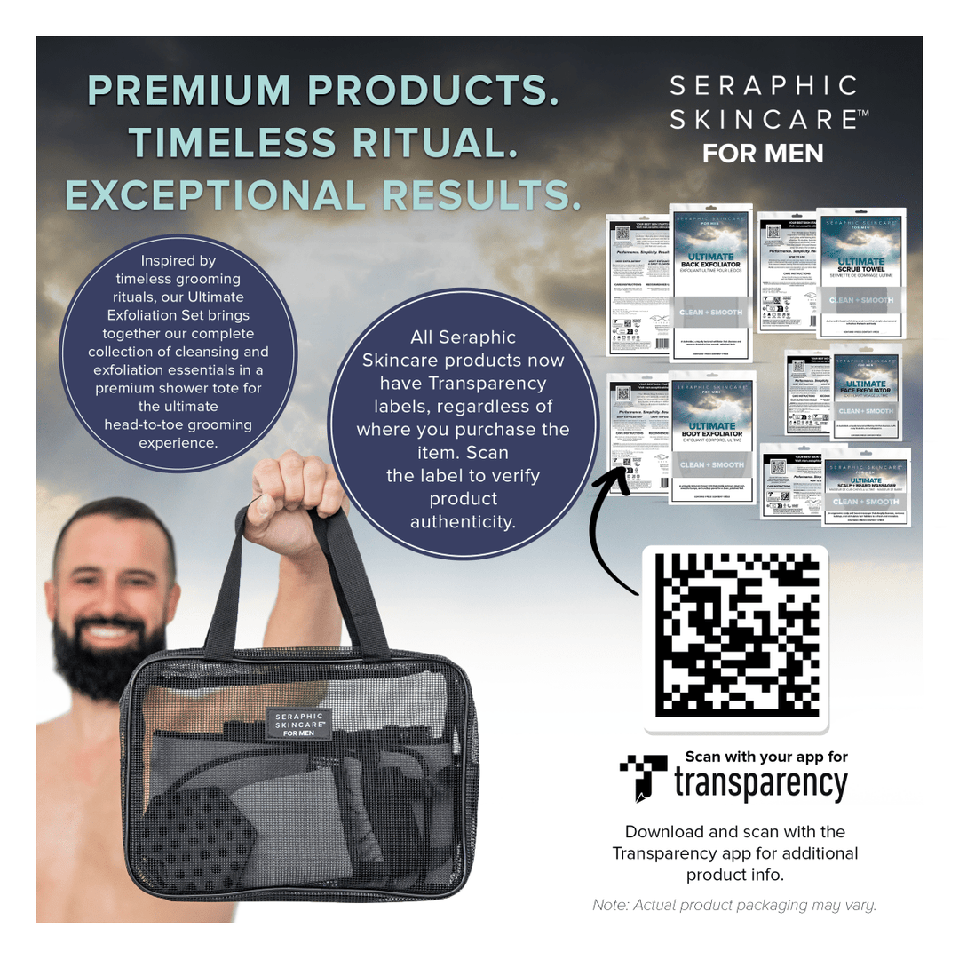 Men's Ultimate Exfoliation Set - Seraphic Skincare