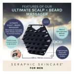 Load image into Gallery viewer, Men's Ultimate Scalp + Beard Massager - Seraphic Skincare
