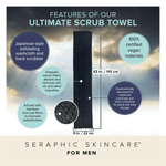 Load image into Gallery viewer, Men's Ultimate Scrub Towel - Seraphic Skincare

