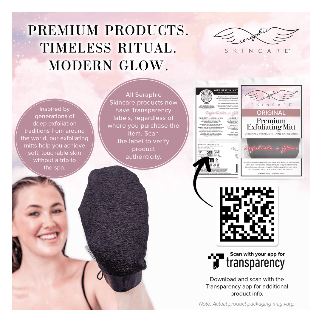 Original Premium Exfoliating Mitt - Seraphic Skincare