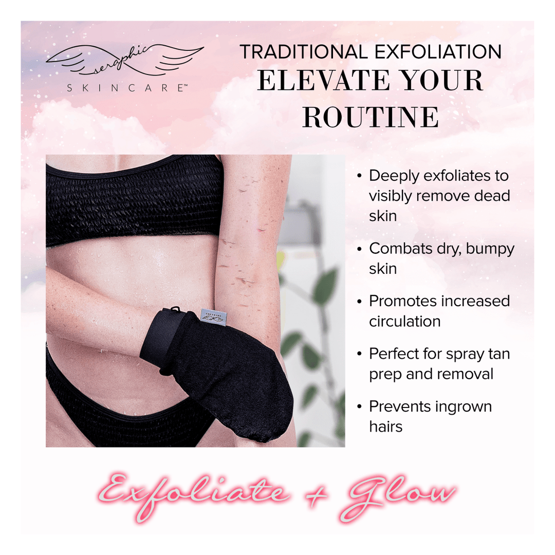 Original Premium Exfoliating Mitt - Seraphic Skincare