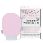 Cargar imagen en el visor de la Galería, Original Premium Exfoliating Mitt (Limited - Edition Light Pink) - Seraphic Skincare
