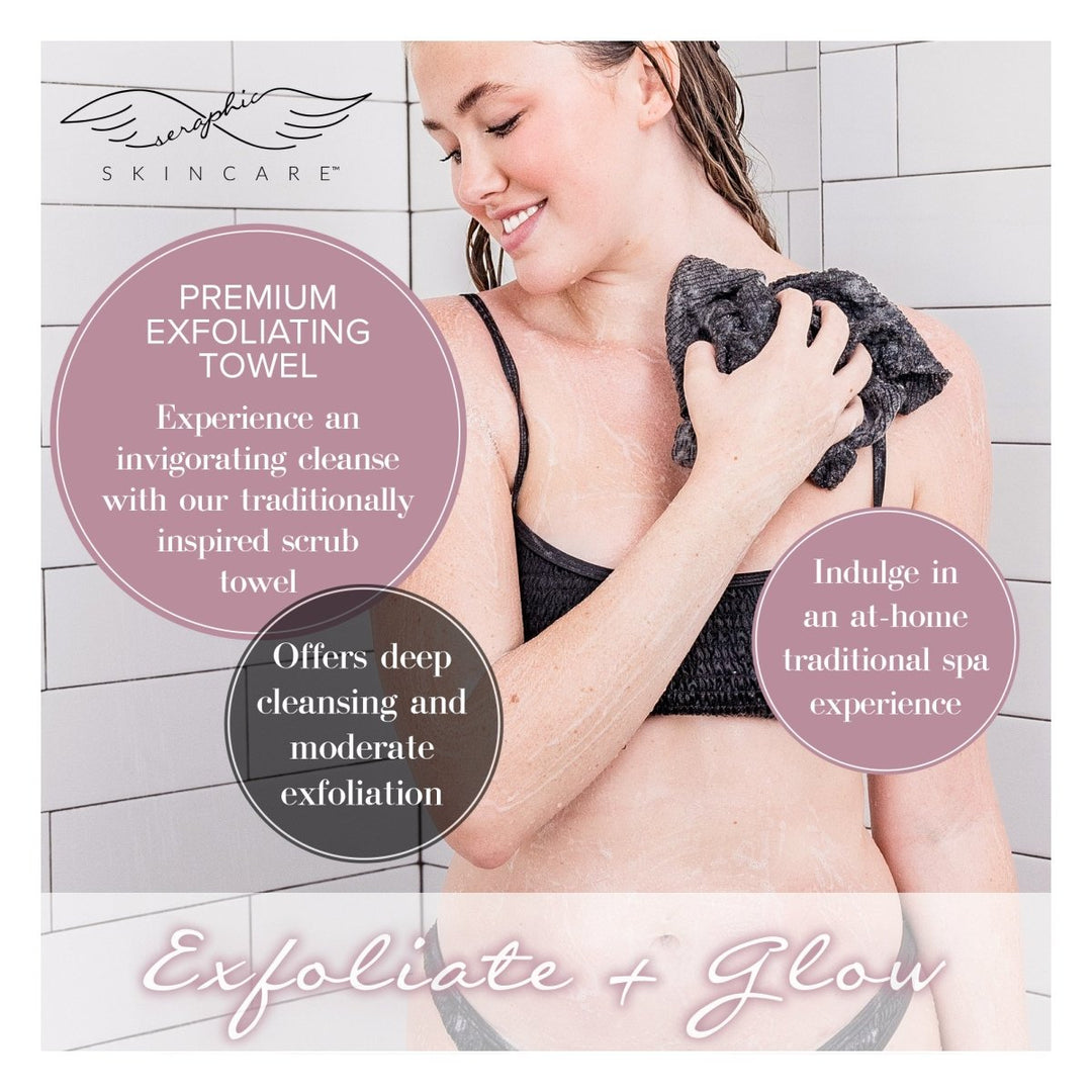 Premium Exfoliating Towel - Seraphic Skincare