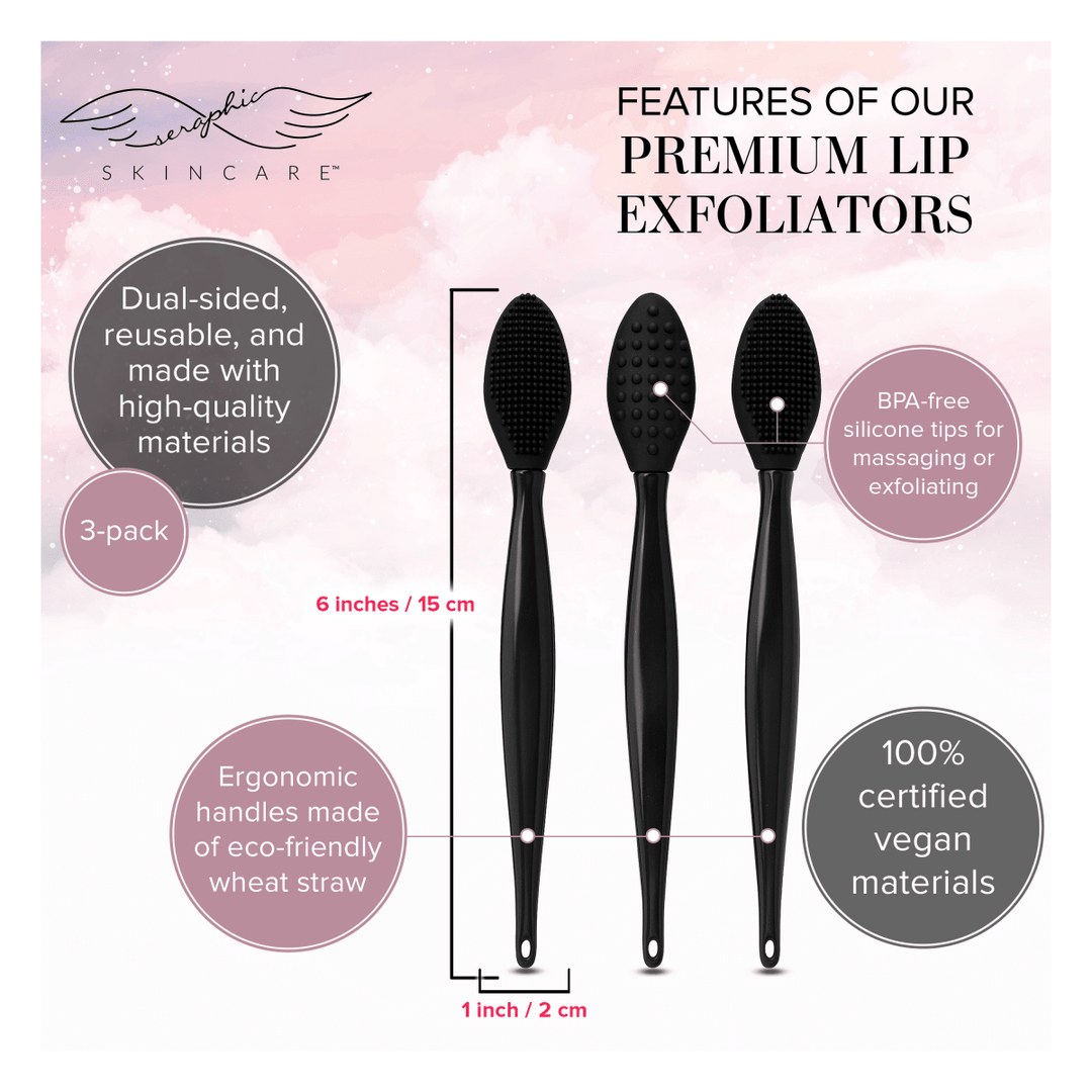 lip exfoliating tool features
