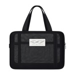 Seraphic Skincare – Black Mesh Travel Bag (Small) - Seraphic Skincare