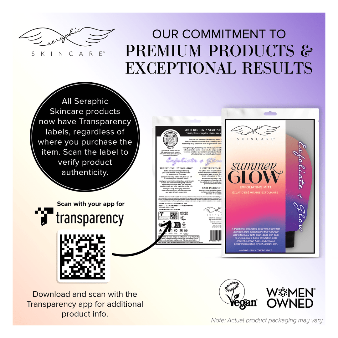 Summer Glow Exfoliating Mitt - Seraphic Skincare
