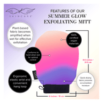 Load image into Gallery viewer, Summer Glow exfoliating glove benefits

