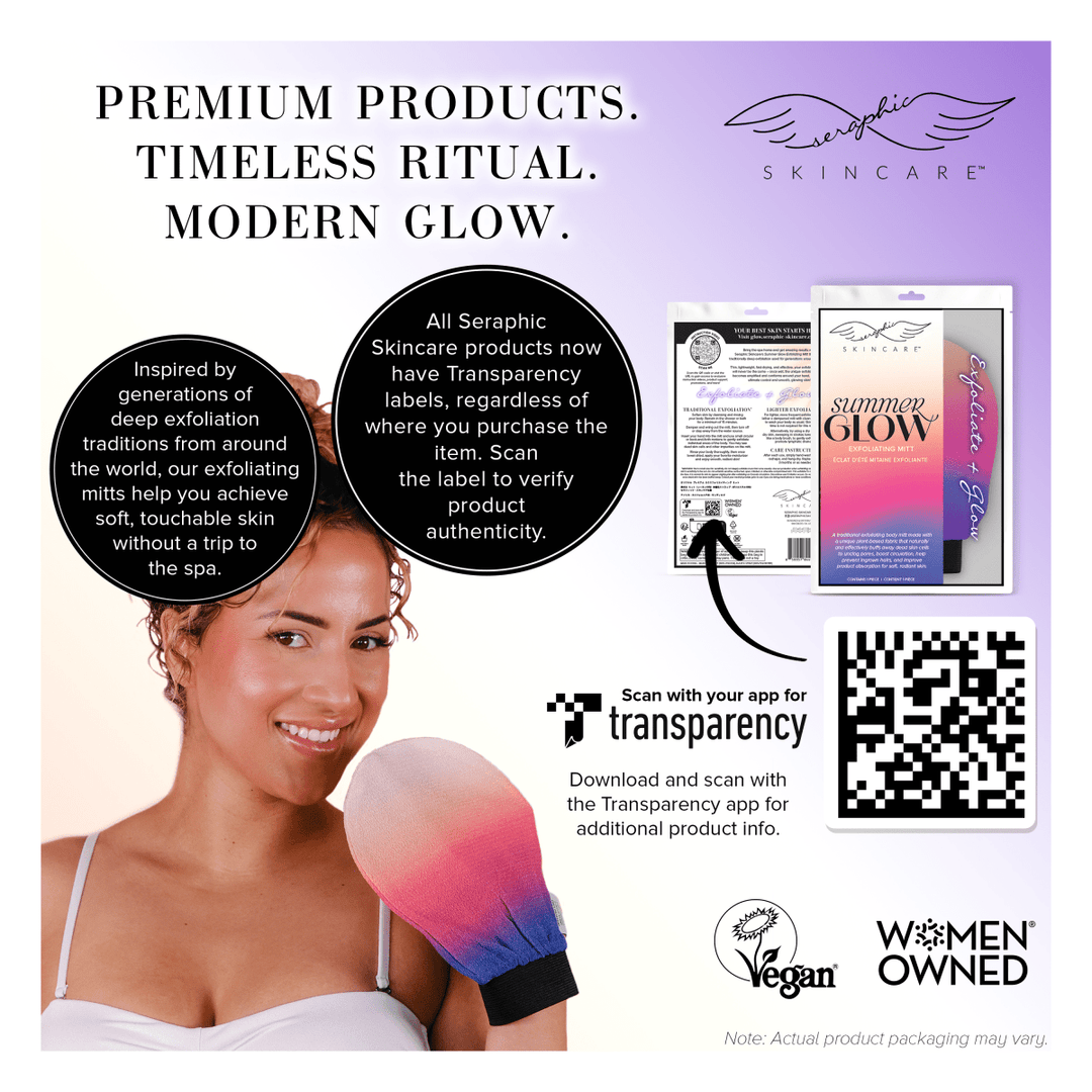 Summer Glow Exfoliating Mitt transparency