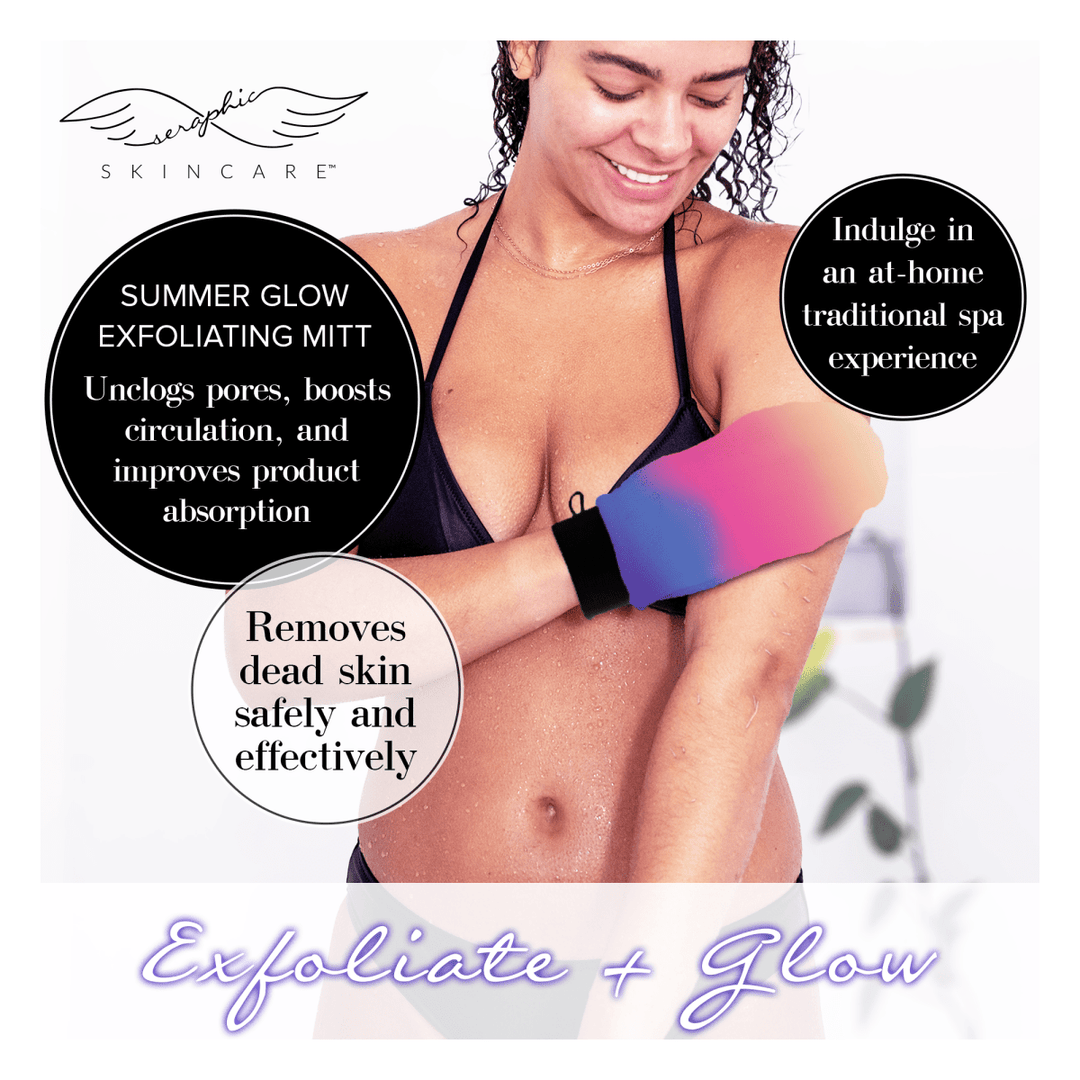 Summer Glow Exfoliating Mitt - Seraphic Skincare