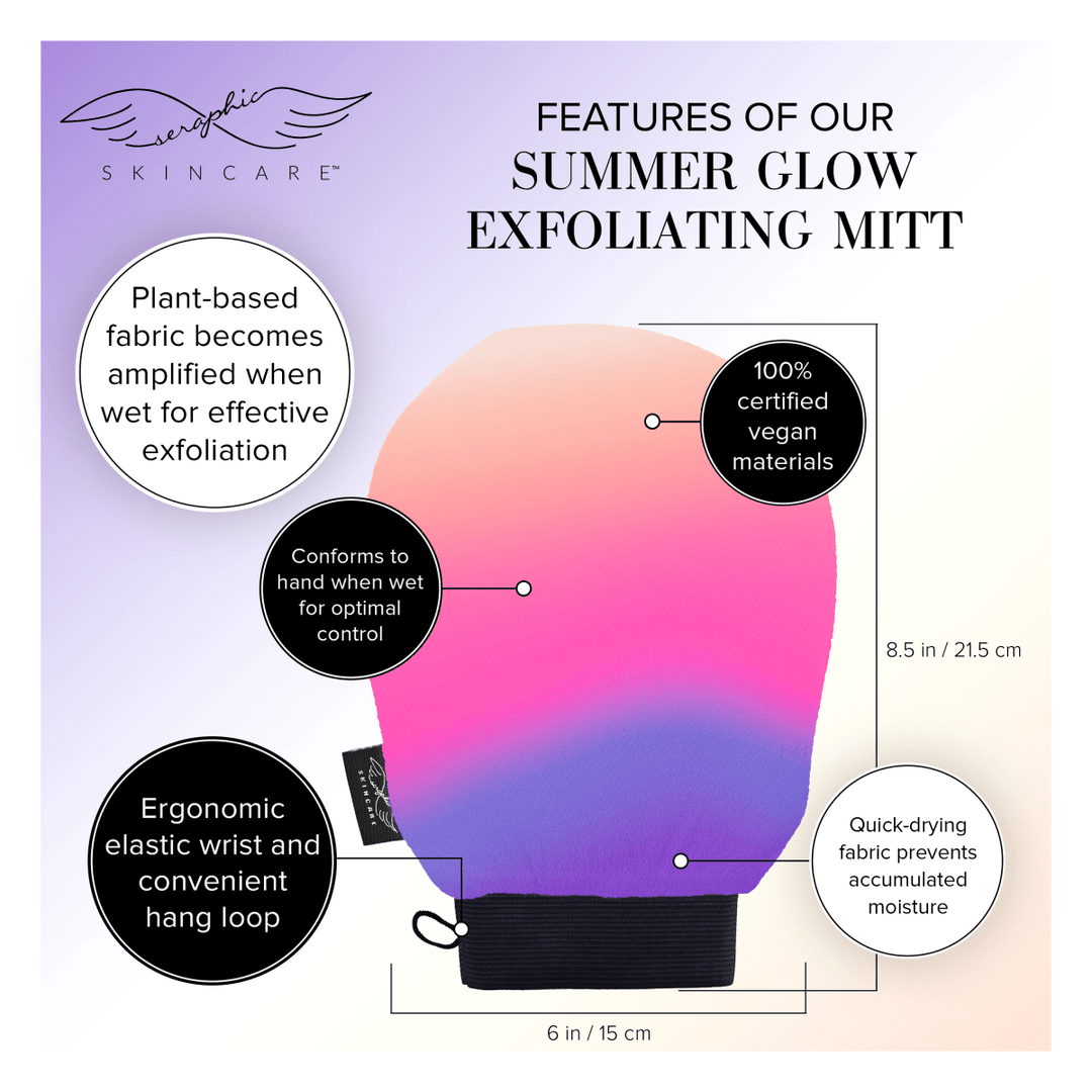 Summer Glow Exfoliating Mitt - Seraphic Skincare