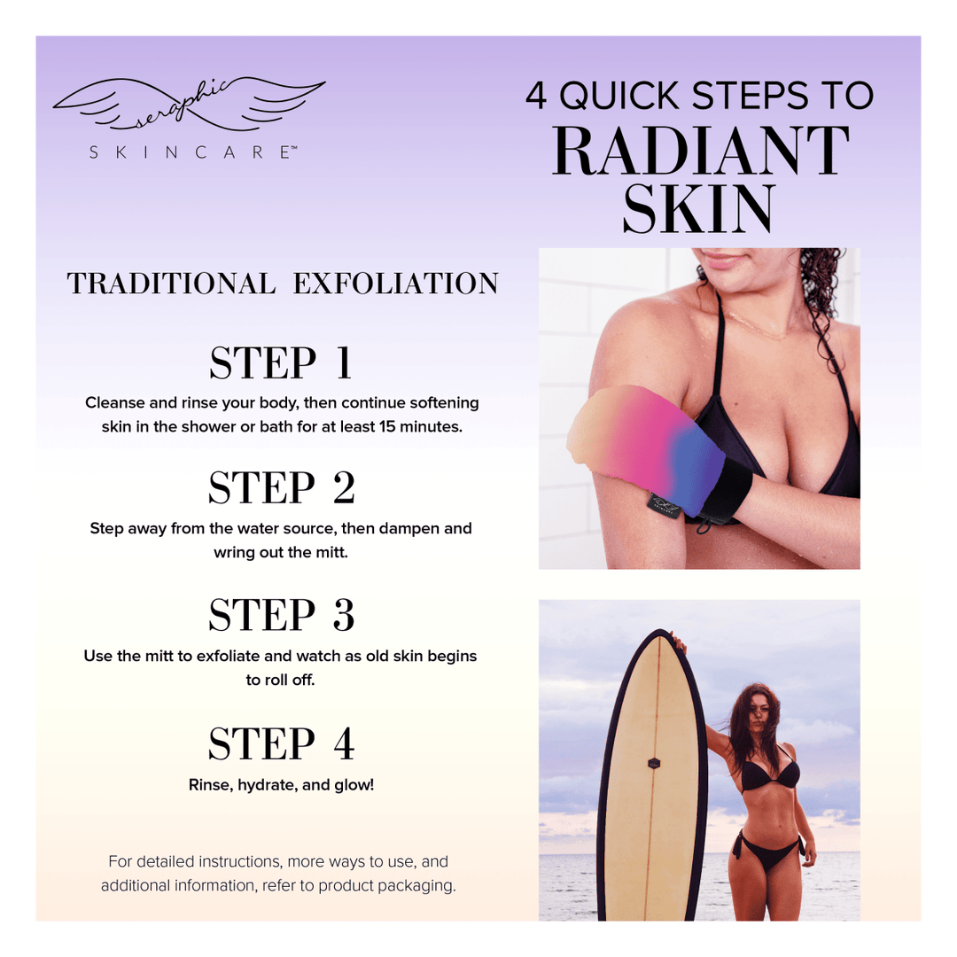 Summer Glow Exfoliating Mitt - Seraphic Skincare