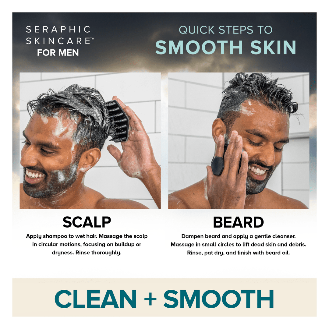 Ultimate Beard + Scalp Massager - Seraphic Skincare