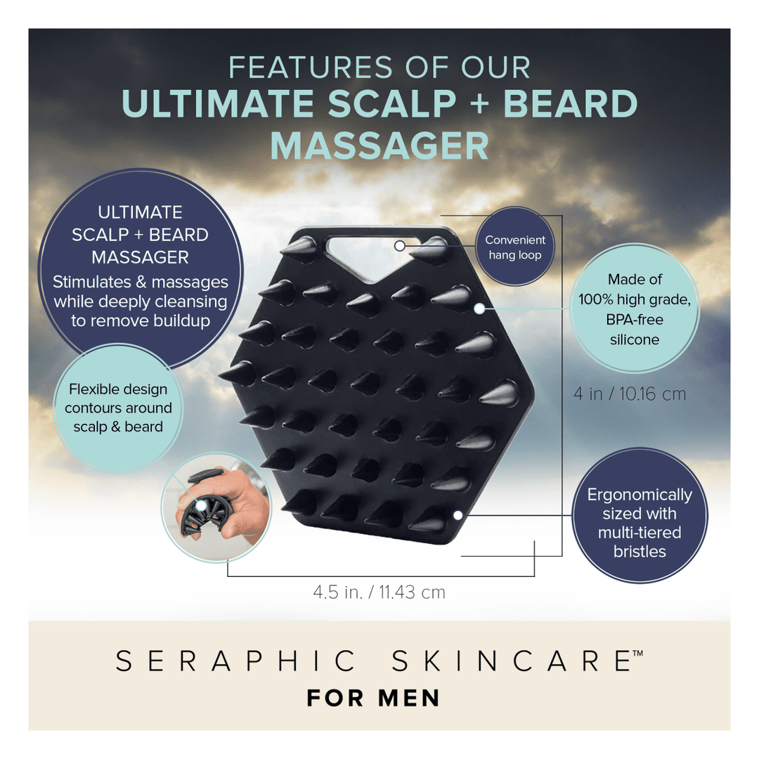 Ultimate Beard + Scalp Massager - Seraphic Skincare