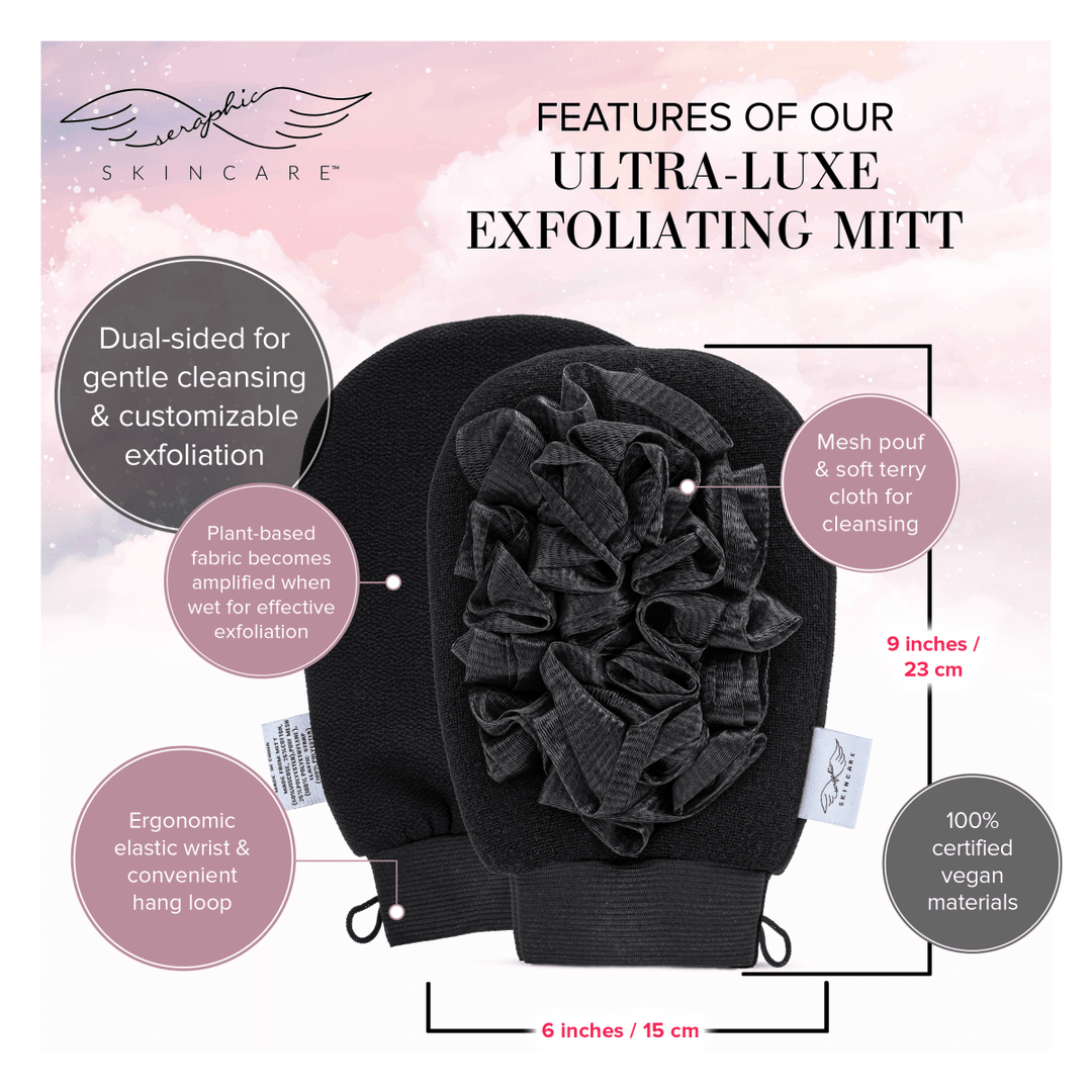 Ultra-Luxe Exfoliating Mitt - Seraphic Skincare