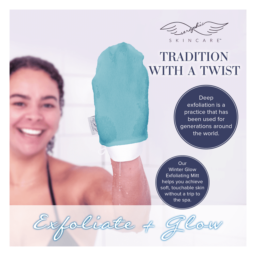Winter Glow Exfoliating Mitt - Seraphic Skincare